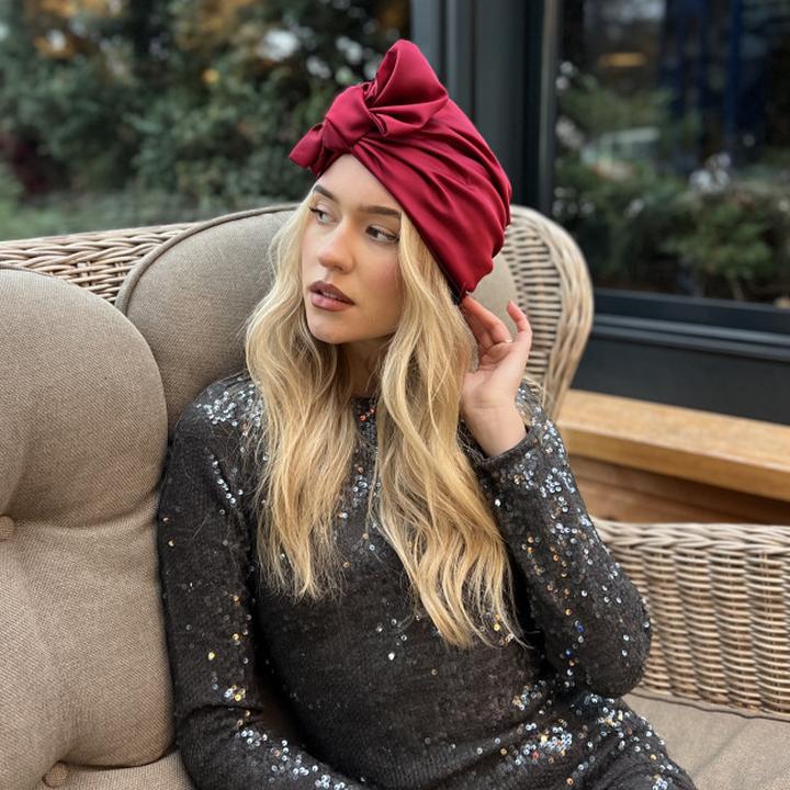 Pielęgnacja włosów z turbanem