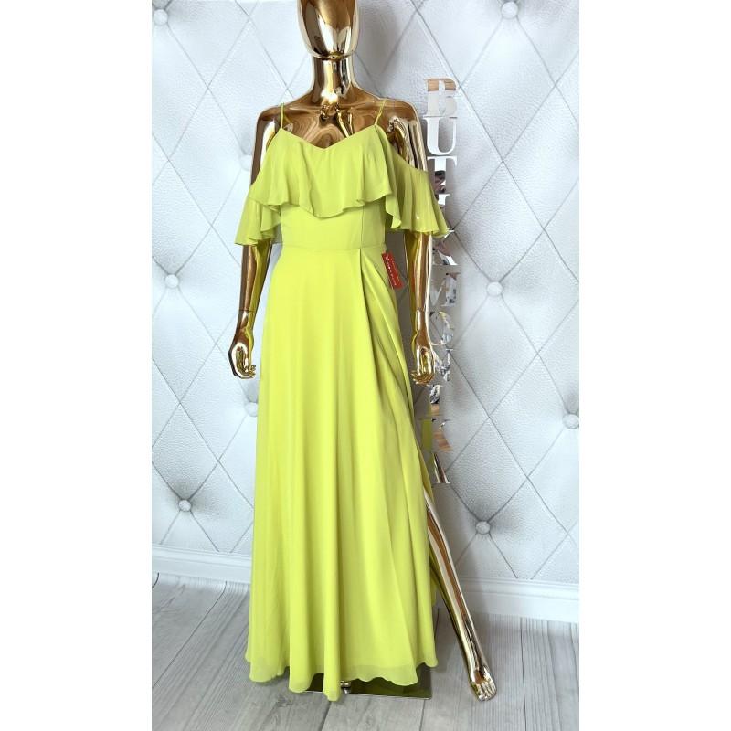 Neonowe kolory butów do sukienki