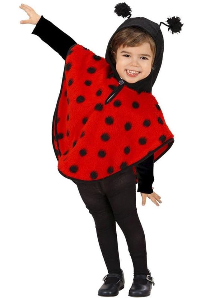 Strój biedronki z papieru