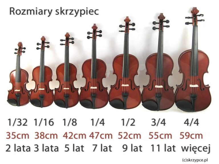 Jak właściwie dobrać rozmiar skrzypiec do swojego poziomu muzycznego?