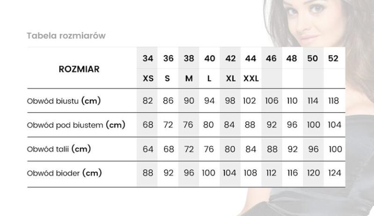 Jaki rozmiar odpowiada UK 8 w polskiej numeracji?