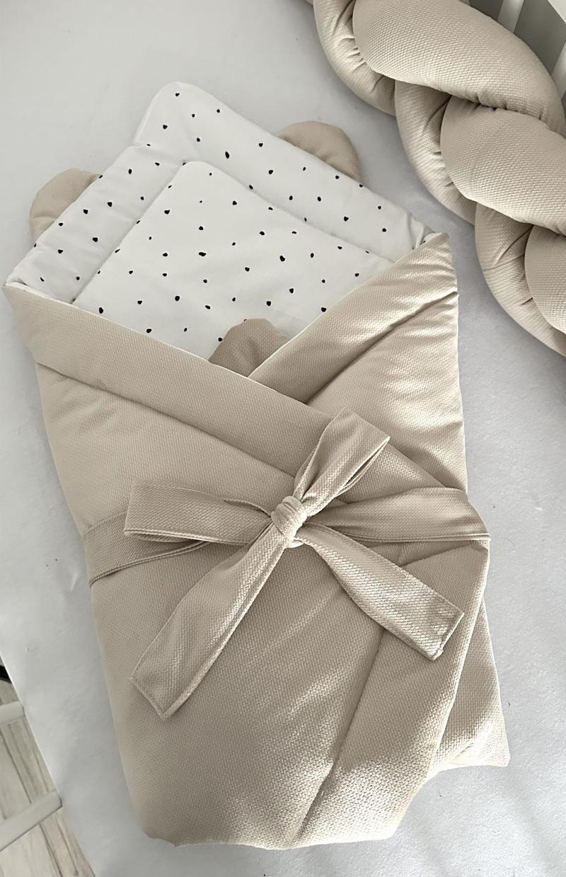 Materiały do becika niemowlęcego