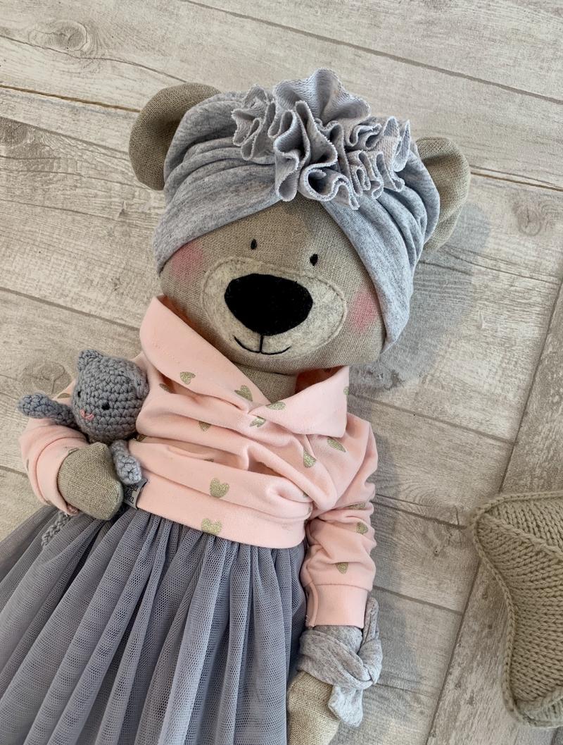 Materiały do szycia ubranek dla misiów