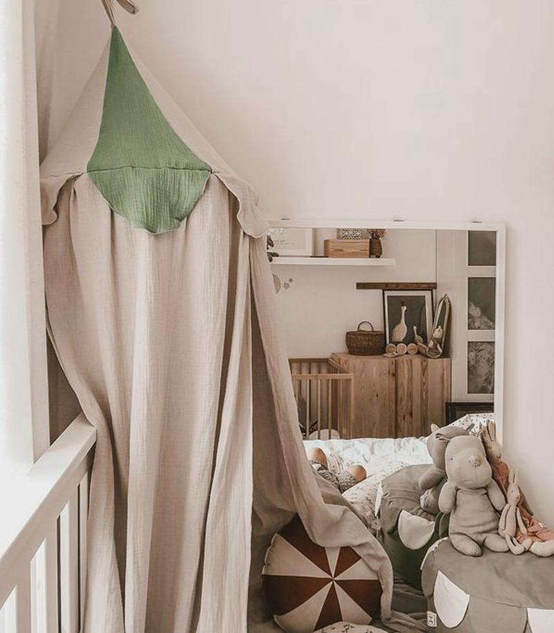 Wpływ baldachimu na sen dziecka