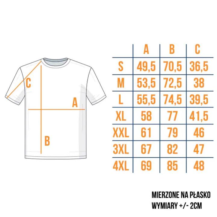 Jaka koszulka rozmiar M będzie idealna dla Twojego wzrostu?