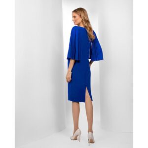 Jakie buty idealnie komponują się z chabrową sukienką z koronki?