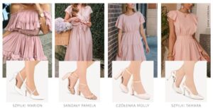 Jakie buty pasują do sukienki w pudrowym różu? Oto nasze propozycje!
