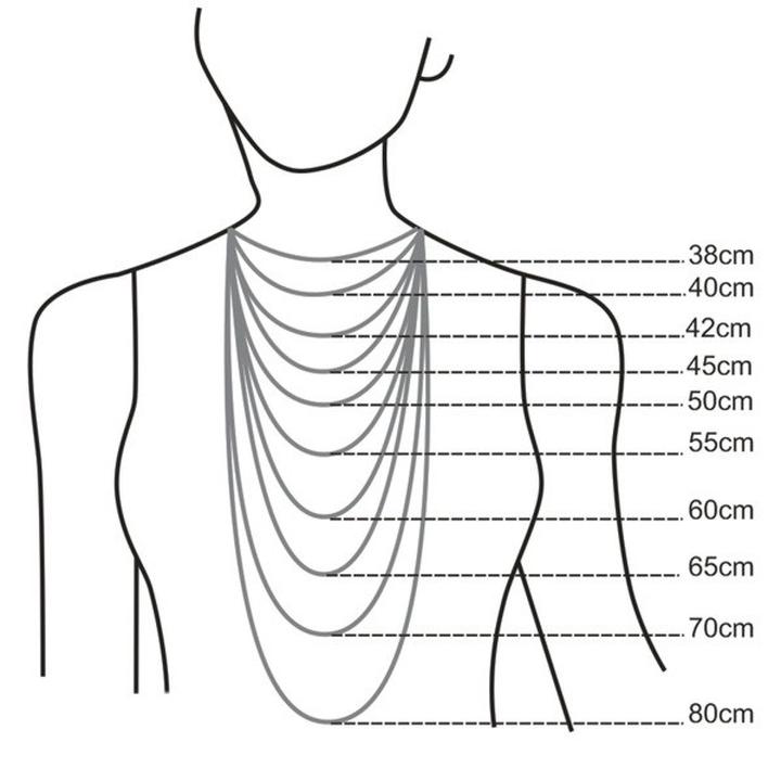 Dobór łańcuszka do sylwetki