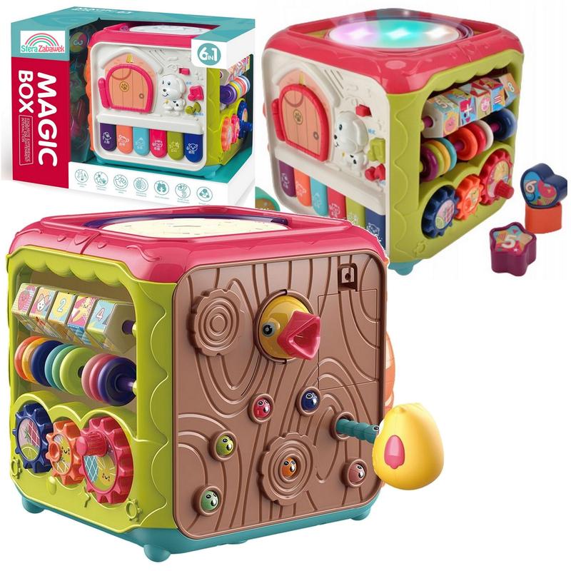 Kreatywne wypełnienie kostki sensorycznej