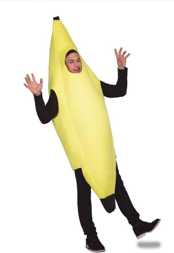Strój banana dla dziecka DIY