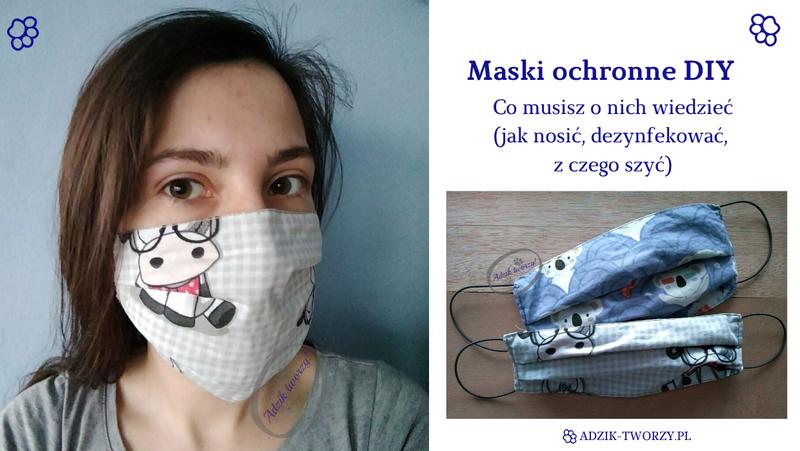DIY maseczki ochronne