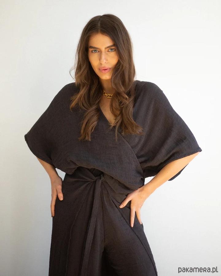 Szycie bluzki kimono krok po kroku