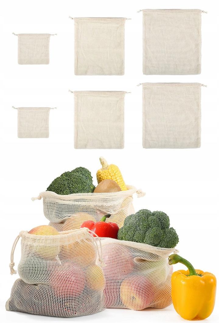 Materiały na woreczki wielorazowe do żywności